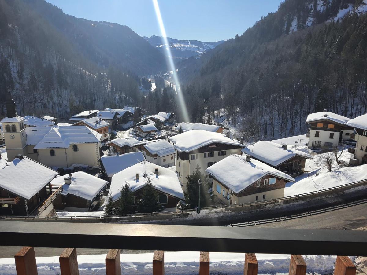 Appartamento Le Borderan La Giettaz Esterno foto